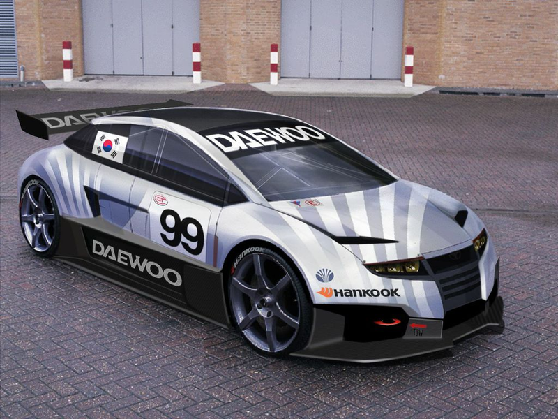 Illustration for article titled We Turned A Forgotten Daewoo Concept Into A Race Car…Because Race Car